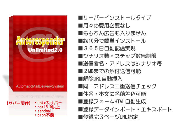 オートレスポンダー解説画像